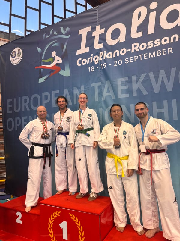 Jenaer Team bei der ITFU Europameisterschaft in Italien 2026